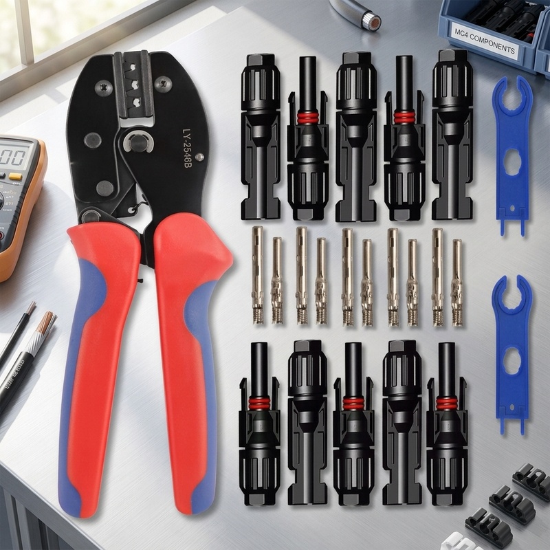 Mc4 Crimping Tool - LY-2546B Solar PV Wire Crimping Tool