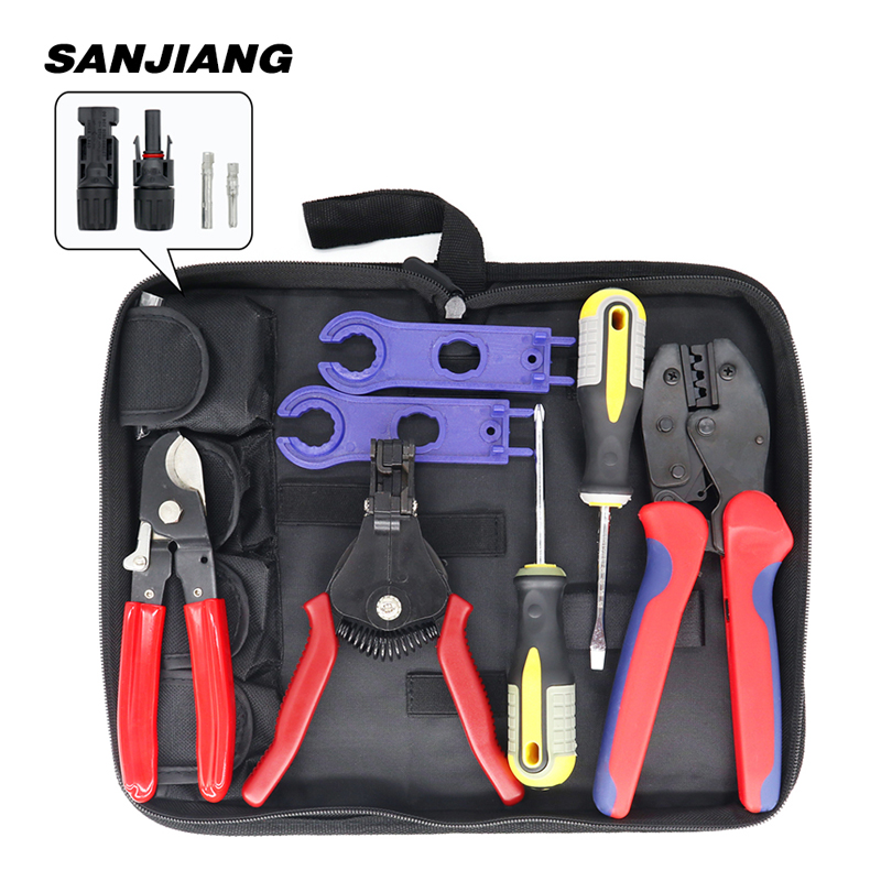 Mc4 Crimping Tool - LY-2546B Kit Photovoltaic Crimping Pliers Capacity