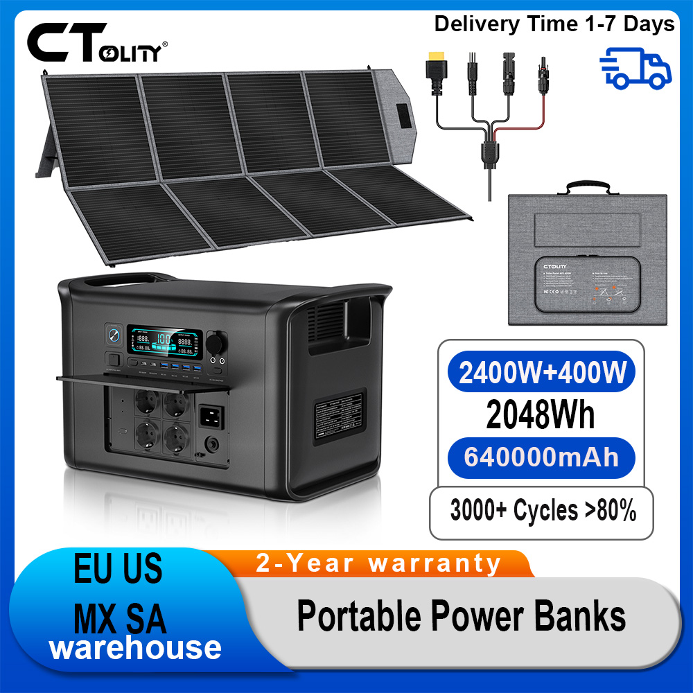 CTOLITY AP2000 2400W 1600W 500 - Rv Solar Kit 400W 评论和价格