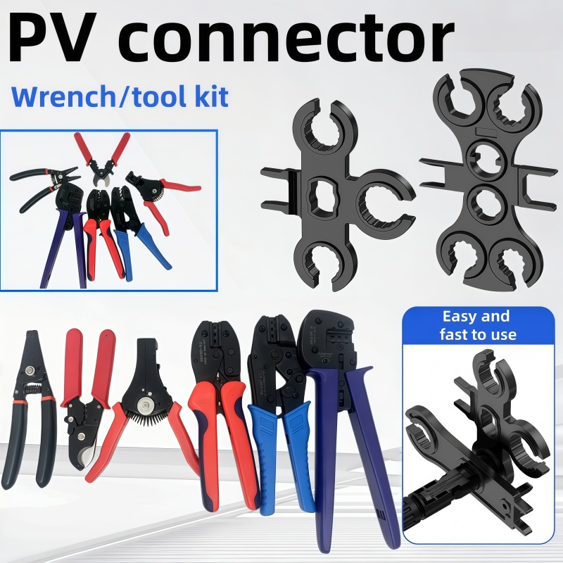 2546B Kit Photovoltaic Crimpin - Mc4 Crimping Tool 评论和价格