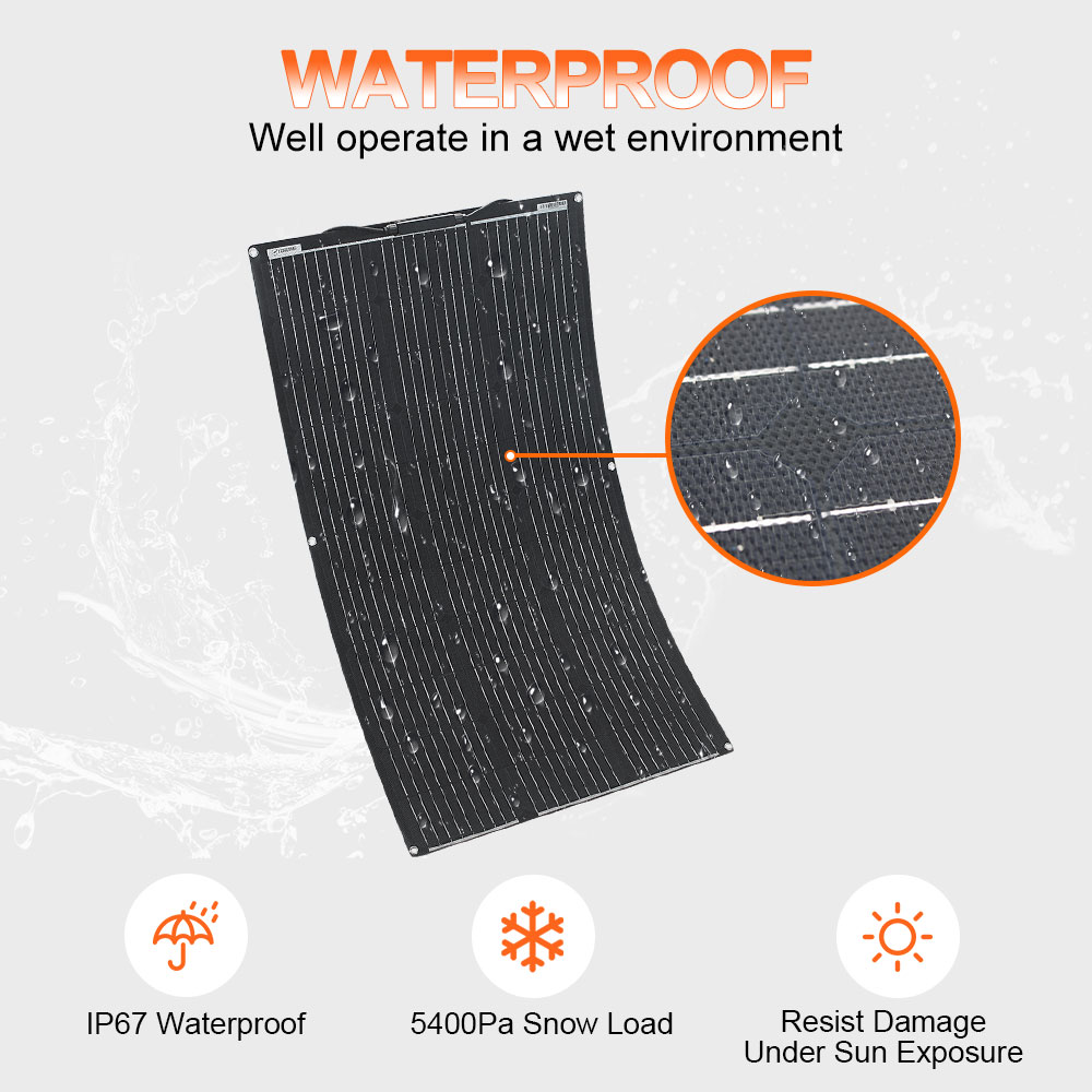 12V Solar Panel ETFE Waterproo - Rv Solar Kit 400W 评论和价格