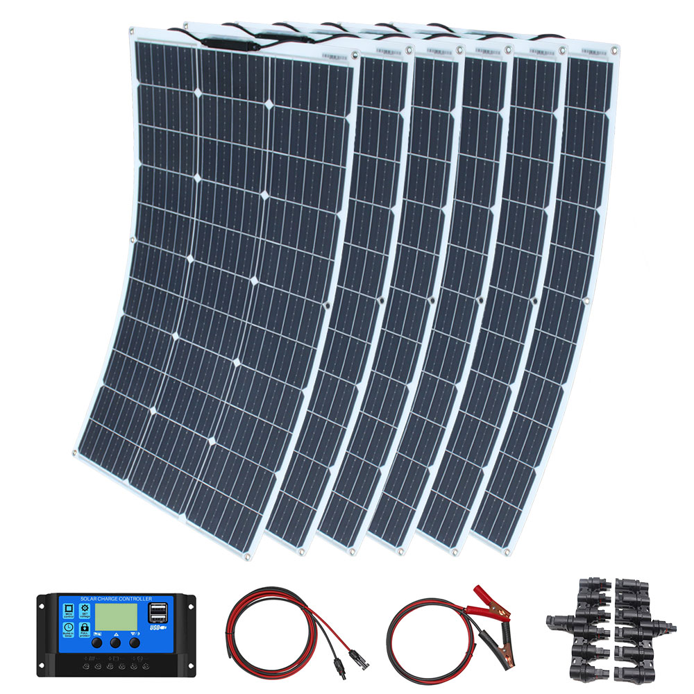 Solar Panel Kit 100W 200W 300W - Rv Solar Kit 400W 评论和价格