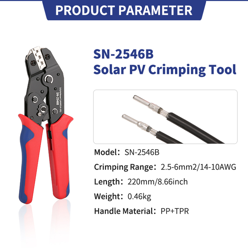 SN-2546B Solar Photovoltaic Co - Mc4 Crimping Tool 评论和价格
